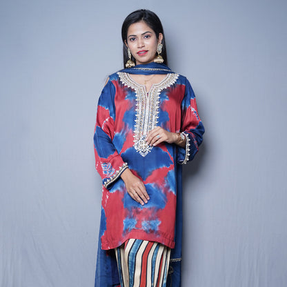 Royal Hues Embroidered Kurta Set