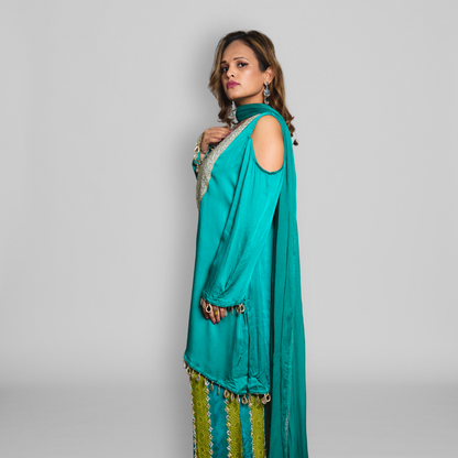 Peek-a-boo Designer Dress