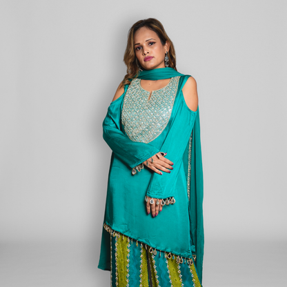 Peek-a-boo Designer Dress